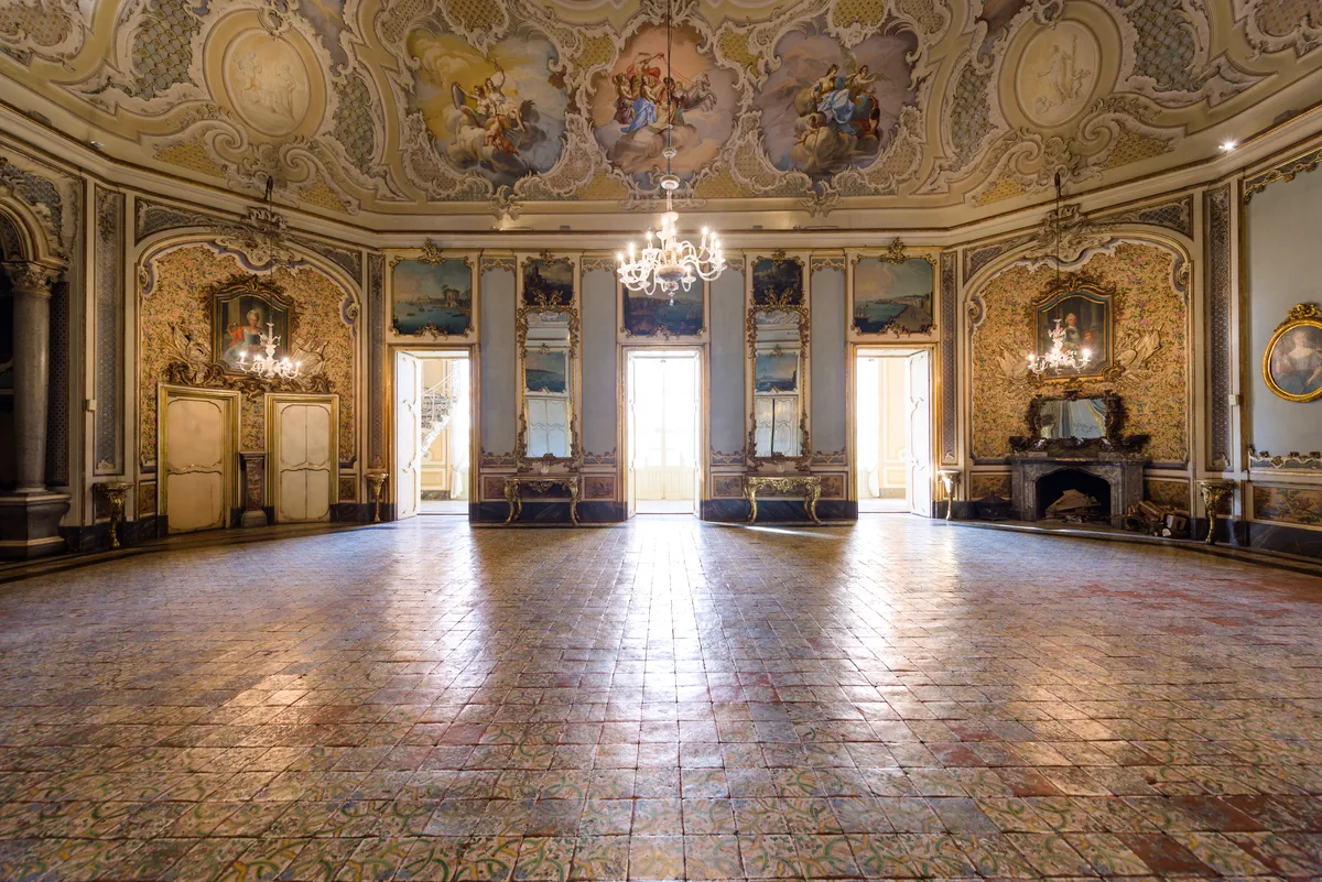 Interieur palais Biscari Interieur palais Biscari